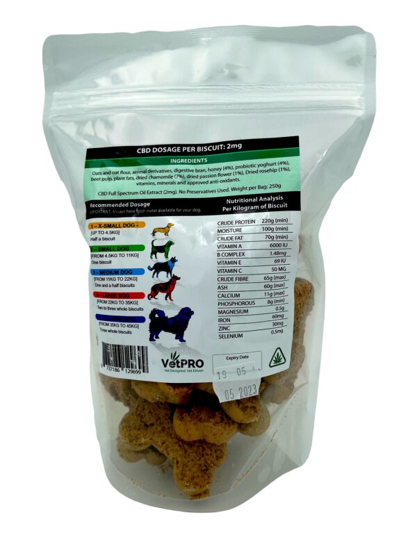 VetPro - Dog Biscuits - Calming - Image 3