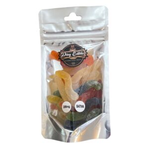 Gummies - Fruity Worms 200mg Full Spectrum Sativa