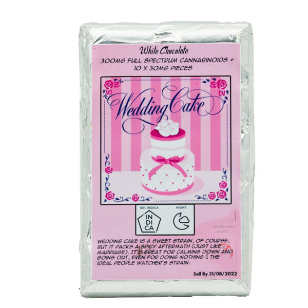 Chocolate Slab - 300mg CBD+ Wedding Cake
