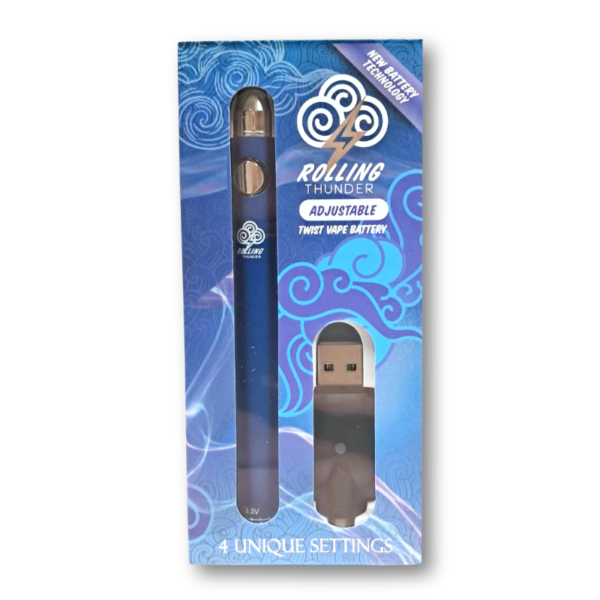 Rolling Thunder Twist Vape Battery + Charger